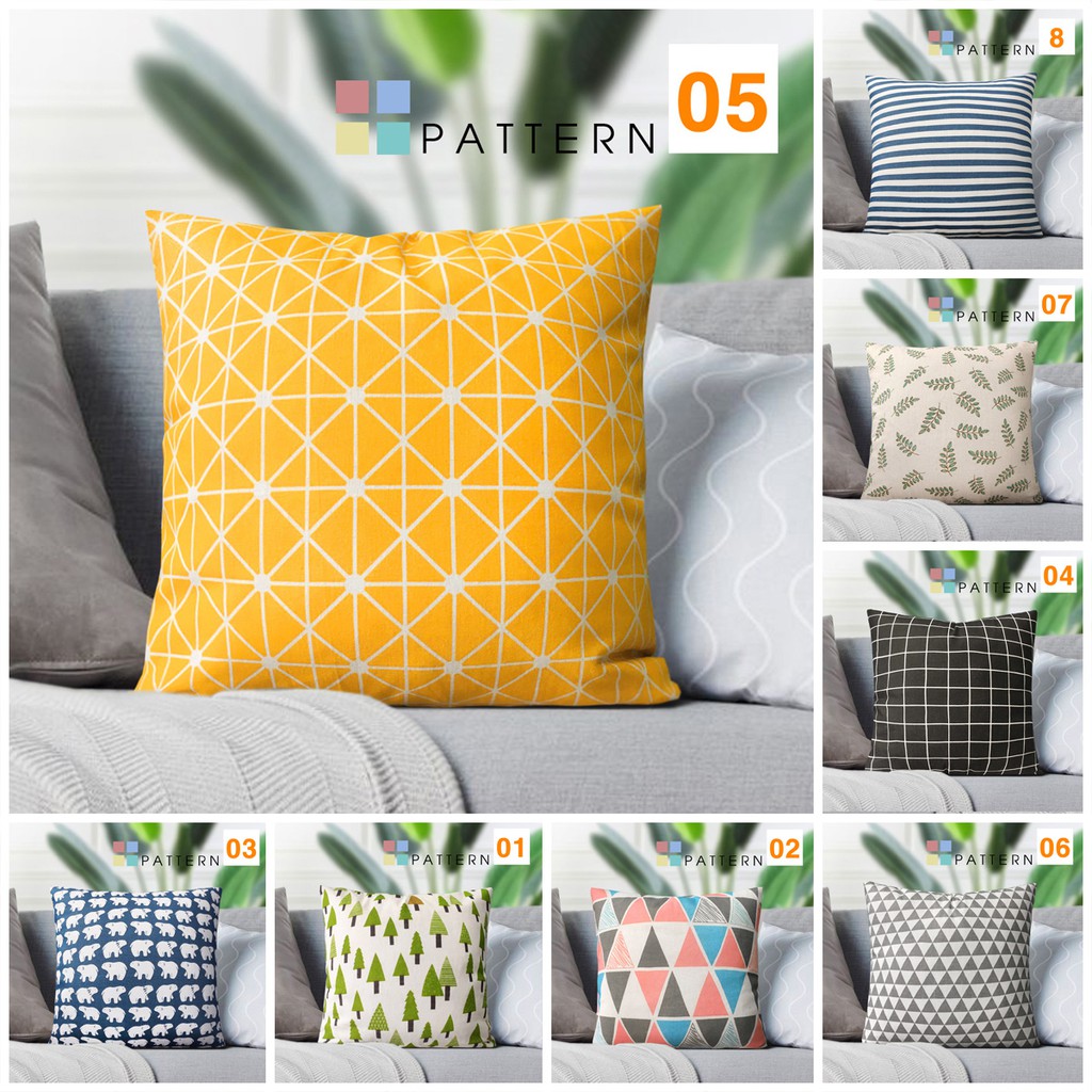 Gối Tựa Sofa PATTERN (1-16) (45x45cm)