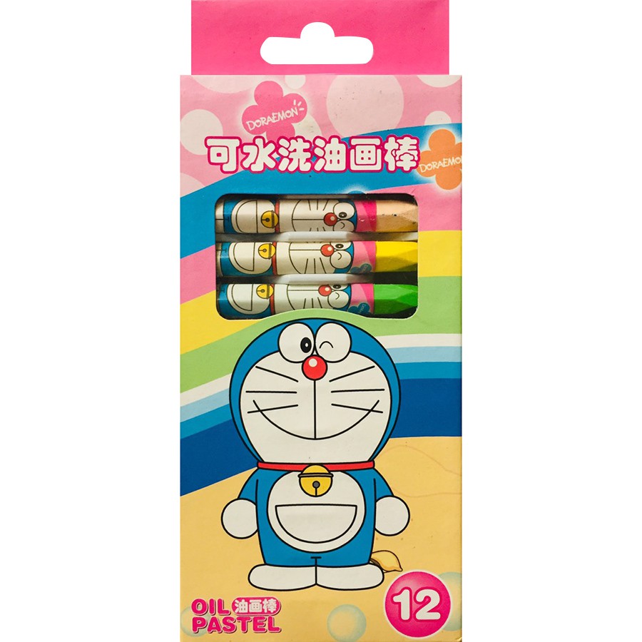 Sáp Dầu 12 Màu Cho Bé