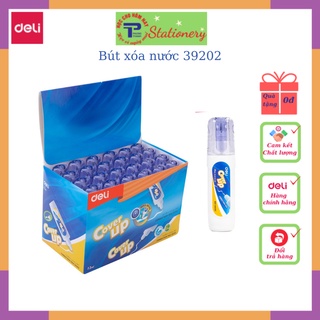 Bút xóa nước học sinh 12ml Deli, Xanh dương -1 cái E39292