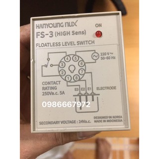 role điều chỉnh mực nước hanyoung FS-3A