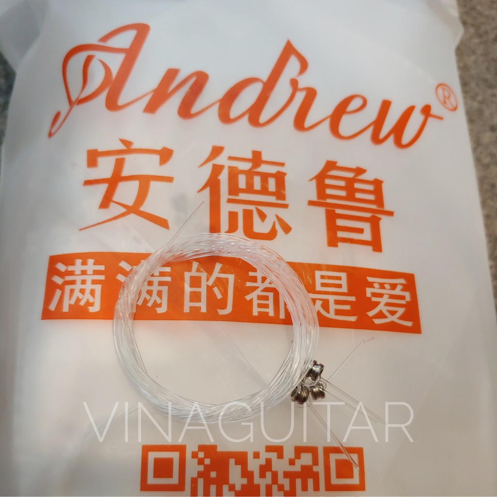 Dây đàn Ukulele Andrew Carbon String