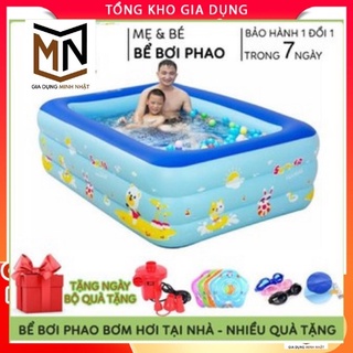 Bể bơi phao cho bé,hồ bơm hơi chống trượt tại nhà an toàn cho trẻ,hàng loại 1 lựa chọn bộ quà tặng siêu hấp dẫn