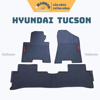 Thảm Lót Sàn Cao Su Xe Hyundai Tucson 2016 đến 2020 Hàng Cao Su Đúc Ko Mùi Chuẩn Form xe dễ dàng vệ sinh lau rửa