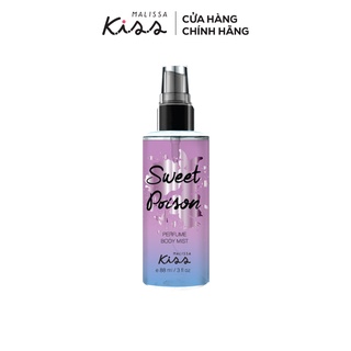 Xịt Thơm Toàn Thân Hương Nước Hoa Malissa Kiss Hương Sweet Poison 88ml