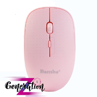 Chuột không dây màu hồng Bamba B2