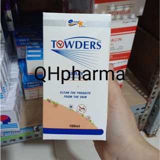 Bình xịt TOWDERS SPRAY 100 ml loại bỏ kí sinh trùng