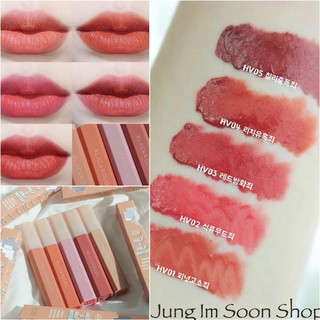 >> Son Kem Lì Mịn Mượt Nhẹ Môi Black Rouge Half N Half Water Velvet