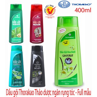 Dầu gội Thorakao thảo dược ngăn rụng tóc 400ml