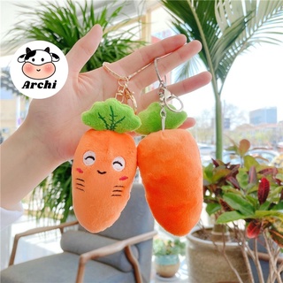 Móc khoá, móc cài balo hình cà rốt