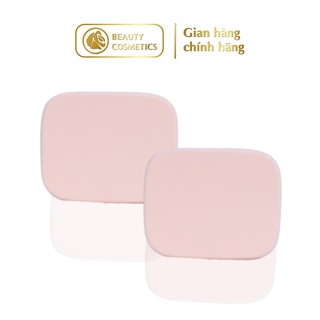 Mút trang điểm tán nền Sidumi tán nền ướt hình vuông siêu mịn chính hãng Hàn Quốc túi 2 chiếc SDM 151