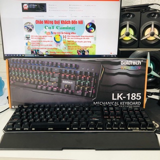 [ Thanh Lý ] Bàn Phím Cơ Quang GOLDTECH LK185 - Đã Qua Sử Dụng Ngoại Hình 90% FullBox