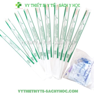 10 Dây và 1 túi súc ruột enema, túi cho ăn , túi thải độc