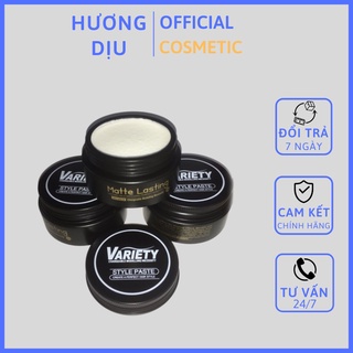 Sáp vuốt tóc nam Variety Chính Hãng siêu giữ nếp 20h - Keo vuốt tóc nam chính hãng