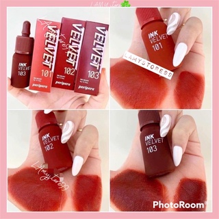 Son Kem Lỳ ink Velvet Lip Tint màu 101 102 103 màu mới
