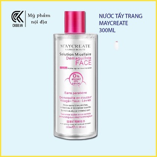 [Hàng Chuẩn]Nước tẩy trang MayCreate (hay M'aycreate) tẩy sạch các chất bẩn và bã nhờn