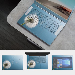 Bộ skin dán laptop mẫu Hoa Bồ Công Anh / Có mẫu decal dán cho tất cả các hãng máy tính