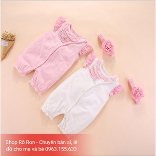 BODY REN NGỰC KÈM BĂNG ĐÔ CHO BÉ (HÀNG CỘC)