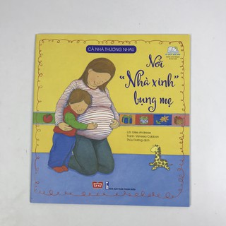 Sách - Ehon Cả nhà thương nhau - Nơi “nhà xinh” bụng mẹ