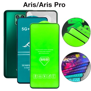 Kính cường lực Vsmart Aris Aris Pro full màn OG xanh và 20D cao cấp chống trầy xước rơi vỡ màn hình tặng kèm khăn lau
