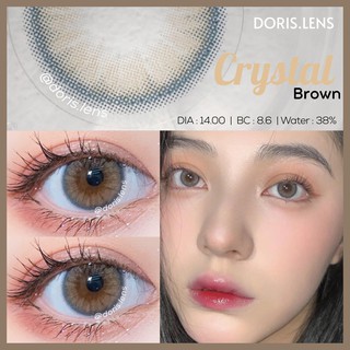 Kính Áp Tròng DORIS.LENS - Crystal Brown 14.0mm