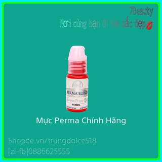 Mực Perma Blend Phun Xăm Thẩm Mỹ(Bám Màu và lên Đậm)
