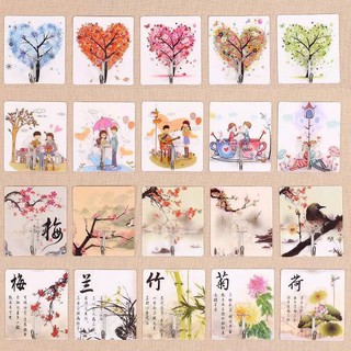 Bộ 10 Móc Dán Tường Họa Tiết ( 1 bộ 10 móc )