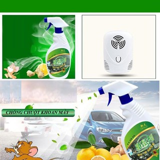 Chống chuột vào khoan máy ô tô, chai xịt chuột trong ô tô