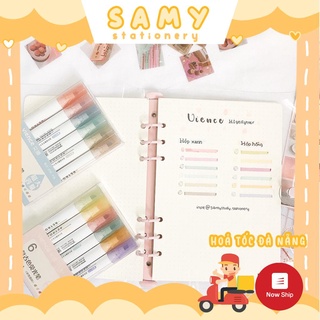SET BÚT HIGHLIGHT VIENCE BÚT DẠ QUANG ĐÁNH DẤU BÀI TAKE NOTE BULLET JOURNAL