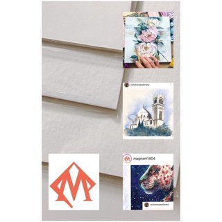 [size A4/ A3] GIẤY MAGNANI 100% COTTON 300gsm đủ vân HOT/ COLD/ ROUGH và MIX MEDIA 300gsm student từ Ý