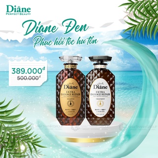 Cặp Gội Xả Phục Hồi Tóc Hư Tổn Nặng Moist Diane Extra Damage Repair 450mlx2