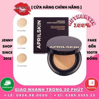 Phấn Nước April Skin Magic Snow Cushion SPF 50++ Bản Mới 2022