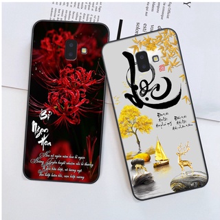 Ốp lưng Samsung Galaxy J6 PLUS in hình chữ tài chữ lộc, Cha Mẹ, bình an SIÊU ĐẸP