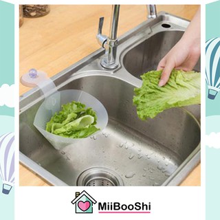 Lọc rác bồn rửa chén bát dạng phễu làm bằng nhựa cứng, dày có thể rửa và sử dụng nhiều lần MiibooShi SD1005
