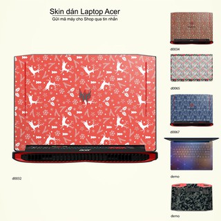 Skin dán Laptop Acer in hình Sticker họa tiết (inbox mã máy cho Shop)