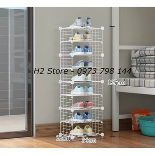 KỆ ĐỂ GIÀY LẮP GHÉP ĐA NĂNG, GIÁ RẺ (bán theo tấm, 1 tấm tặng 2 chốt)