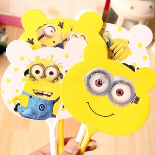 Bút quạt minion dễ thương cute