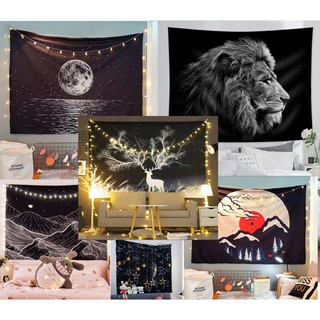[ĐẸP - SẴN] Bộ sưu tập đen huyền bí (Mẫu mới về) - Tranh Vải treo tường Decor phòng hot nhất 2020 (TẶNG kèm 01 bộ móc t)