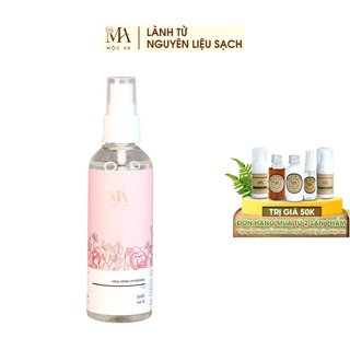 Toner Mộc An Hoa Hồng Hydrosol Cân Bằng Da, Giúp Kiềm Dầu, Giảm Mụn, Se Mịn Chân Lông 100ml