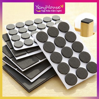 MIẾNG DÁN CHÂN BÀN GHẾ CHỐNG TRƯỢT, CHỐNG ỒN CHỐNG XƯỚC NỀN NHÀ - YENJHOUSE