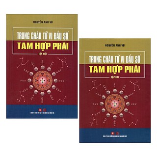 Combo Sách Trung Châu Tử Vi Đẩu Số Tam Hợp Phái (Bộ 2 Cuốn)