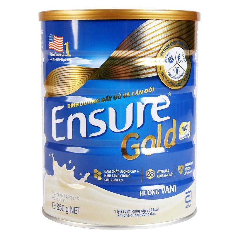 Ensure Gold Hương Vani 850g