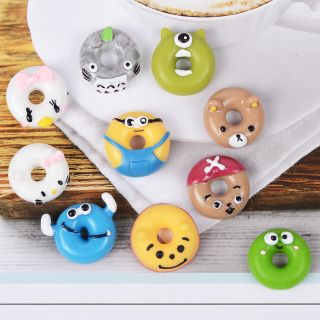 Charm phao thú nguyên liệu trang trí slime