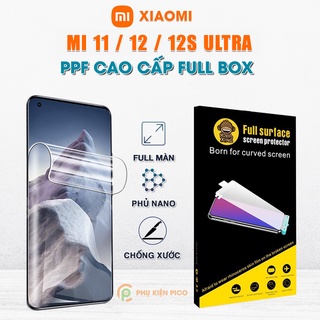 Dán màn hình Xiaomi 12 Pro / Mi 11 Ultra full màn trong suốt PPF chính hãng Moxiao Xing - Dán dẻo Xiaomi Mi 11 Ultra