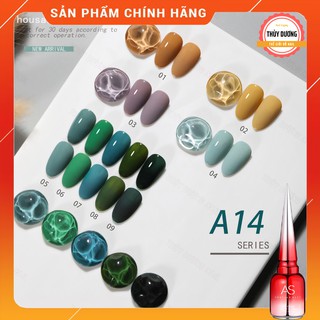 Sơn gel AS chính hãng chai đỏ mã A14 15ml