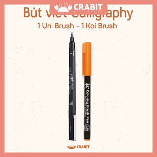 [CRABIT DEAL] Combo 2 bút luyện viết Calligraphy chuyên dụng