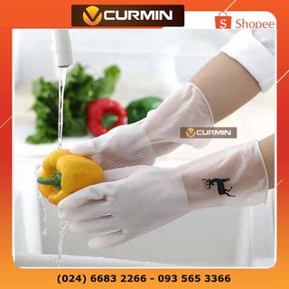 Găng tay cao su con hươu siêu bền dai chống ăn mòn bảo vệ đôi tay của bạn