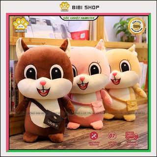 Gấu bông sóc chuột hamster siêu dễ thương