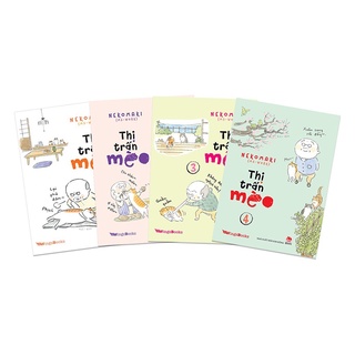 Sách-Combo Thị trấn mèo (Trọn bộ 4 tập)