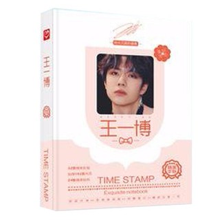 Sổ tay Vương Nhất Bác bìa cứng sổ tay ghi chép ghi chú dụng cụ học tập học sinh