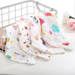 khăn xô rửa mặt 6 lớp ( loại giày )